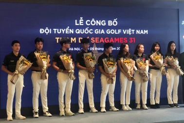 Tuyển golf Việt Nam quyết gây bất ngờ ở SEA Games 31