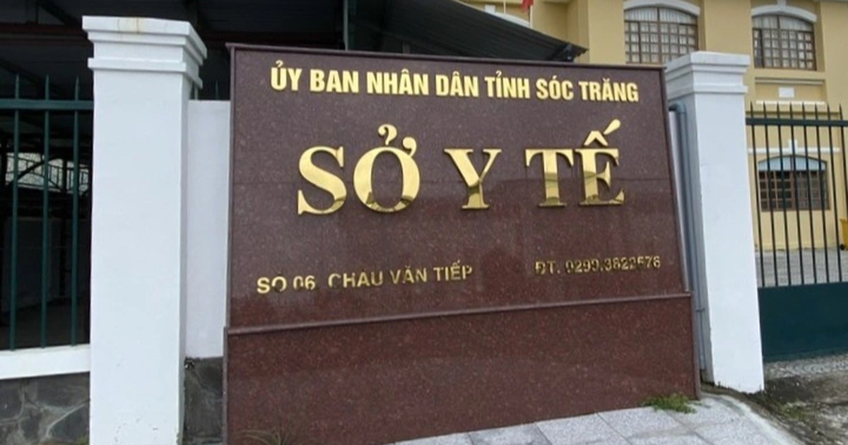 Chuyển hồ sơ có dấu hiệu tội phạm tại Sở Y tế Sóc Trăng (cũ) sang công an