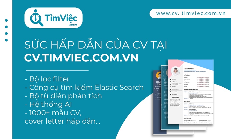 CV.timviec.com.vn: Tại sao ứng viên nên cập nhật CV thường xuyên - 4 CV.timviec.com.vn: Tại sao ứng viên nên cập nhật CV thường xuyên - 4