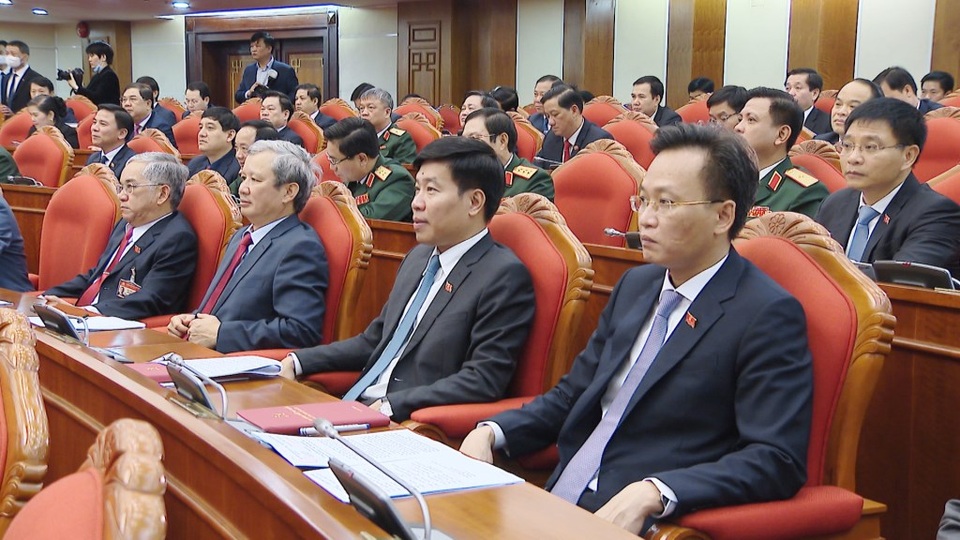 Hình ảnh Hội nghị lần thứ nhất Ban Chấp hành Trung ương khóa XIII - 5 Hình ảnh Hội nghị lần thứ nhất Ban Chấp hành Trung ương khóa XIII - 5