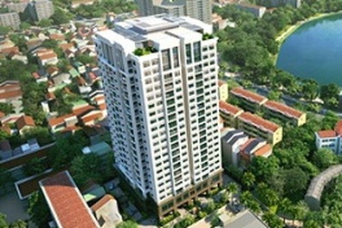 Cất nóc dự án Platinum Residences