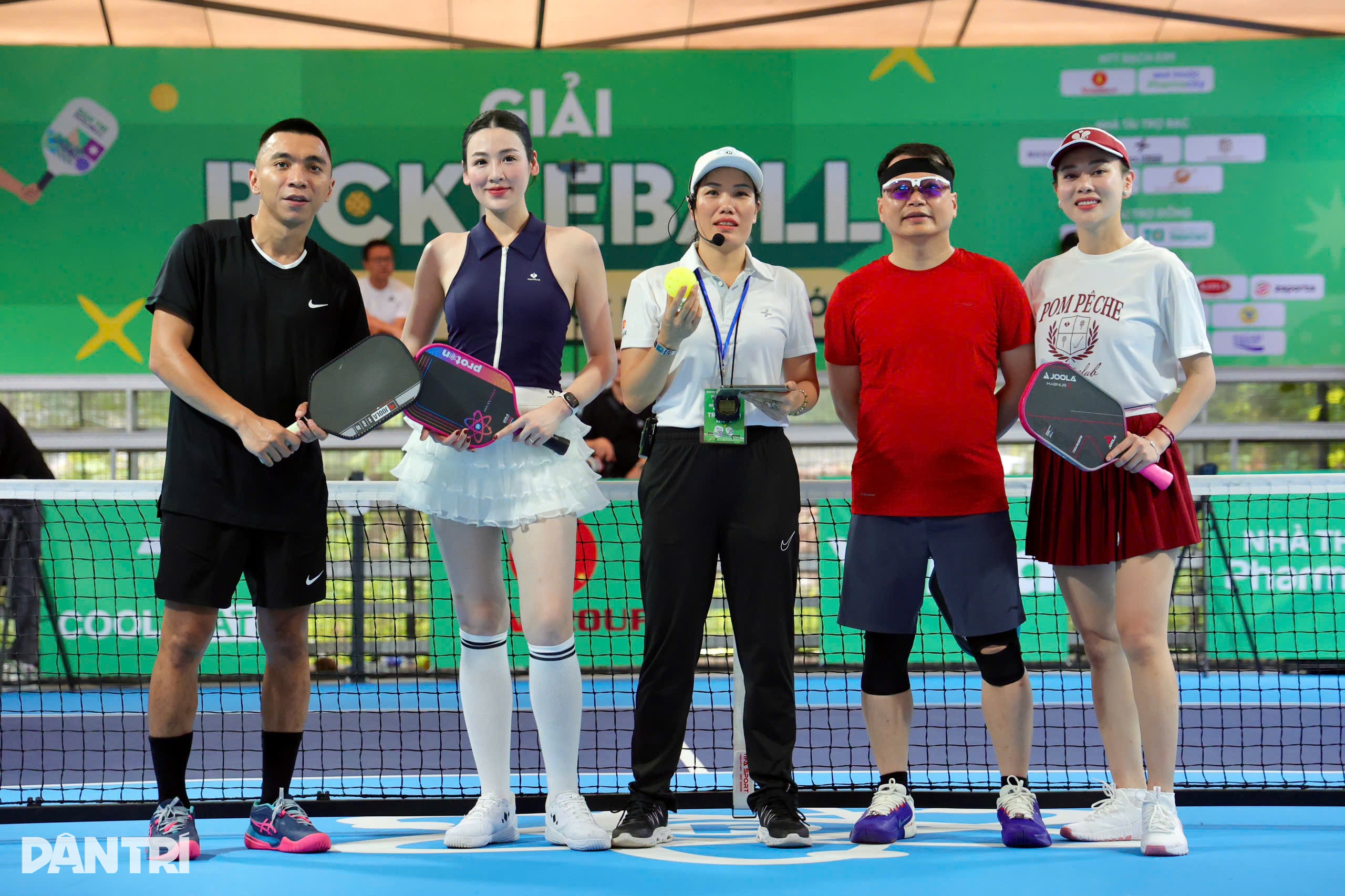 Cuộc chiến gay cấn giữa Á hậu Tú Anh và Phương Oanh trên sân pickleball - 1