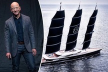 Lộ diện du thuyền 500 triệu USD của tỷ phú Jeff Bezos