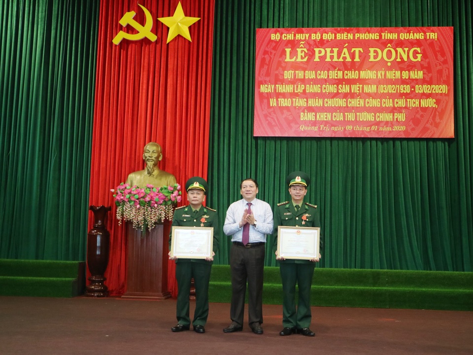 Biên phòng Quảng Trị nhận Huân chương của Chủ tịch nước, Bằng khen của Thủ tướng - 1 Biên phòng Quảng Trị nhận Huân chương của Chủ tịch nước, Bằng khen của Thủ tướng - 1