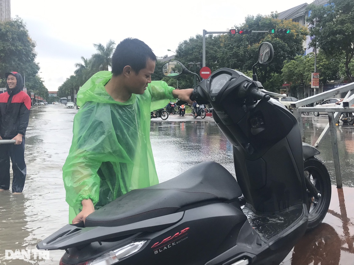Hà Nội phố cũng như sông, dịch vụ chở người bằng xe bò kiếm bộn tiền - 8 Hà Nội phố cũng như sông, dịch vụ chở người bằng xe bò kiếm bộn tiền - 8