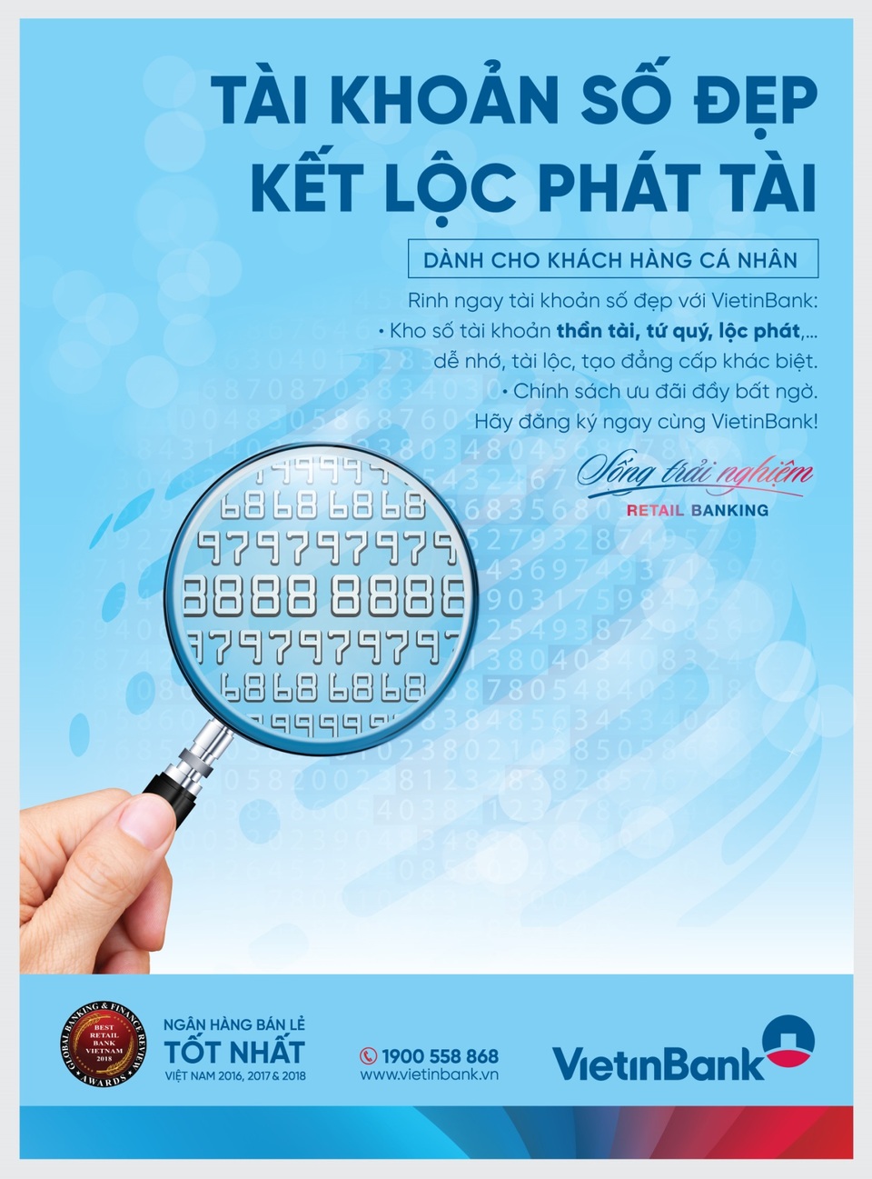 Dịch vụ tài khoản số đẹp “hút” khách hàng dịp đầu xuân - 1 Dịch vụ tài khoản số đẹp “hút” khách hàng dịp đầu xuân - 1