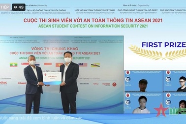 Sinh viên Việt Nam đoạt giải Nhất cuộc thi an toàn thông tin