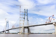 Ngày mai hợp long cầu dây văng dài nhất Đồng bằng sông Cửu Long