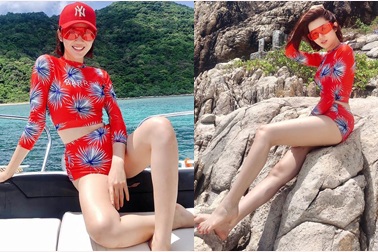 Thúy Ngân “Gạo nếp gạo tẻ” khoe đường cong nóng bỏng