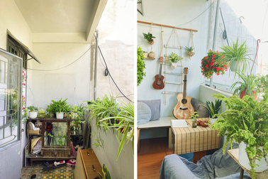 Ngắm loạt nhà "thay áo mới" đẹp, xanh của nhân viên văn phòng mùa dịch