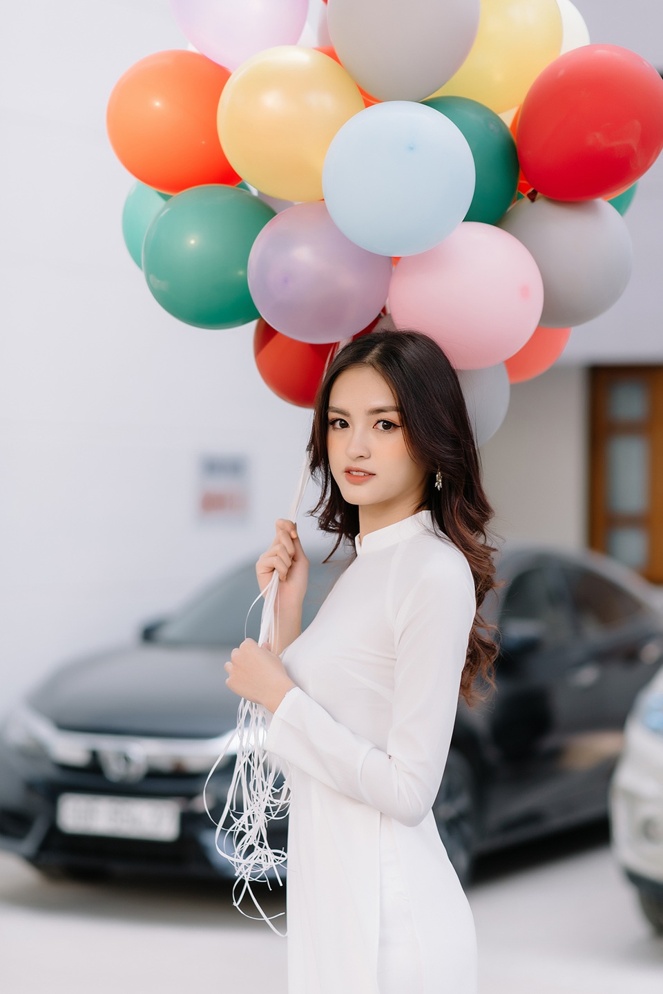 Hoa khôi Ngoại thương khoe ảnh kỷ yếu trong trẻo, tinh khôi - 3 Hoa khôi Ngoại thương khoe ảnh kỷ yếu trong trẻo, tinh khôi - 3
