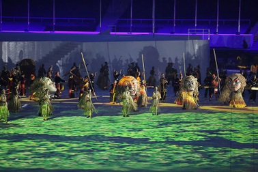 Lễ khai mạc SEA Games 29: Bữa tiệc đậm đà bản sắc văn hóa