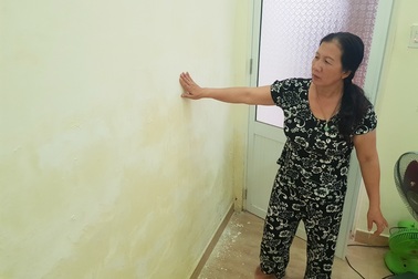 Dự án Đồi Xanh Nha Trang: Dân bức xúc vì tường nhà bị thấm nước, bong tróc