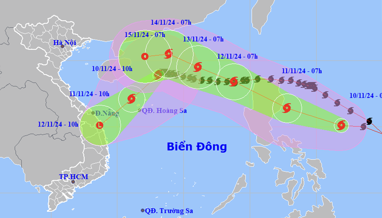 Bão Toraji và Yinxing ảnh hưởng thế nào đến vùng biển và đất liền nước ta? - 1