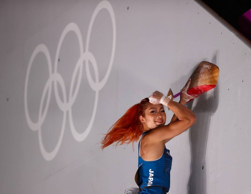 Vẻ đẹp cá tính và quyến rũ của nữ á quân leo núi Olympic 2020 - 3 Vẻ đẹp cá tính và quyến rũ của nữ á quân leo núi Olympic 2020 - 3