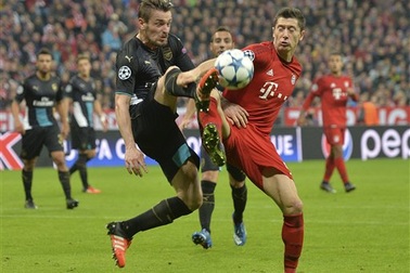 Vòng 1/8 Champions League: Arsenal đụng Bayern, PSG đối đầu Barcelona