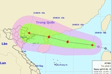 Áp thấp nhiệt đới khả năng mạnh lên thành bão đã vào Biển Đông