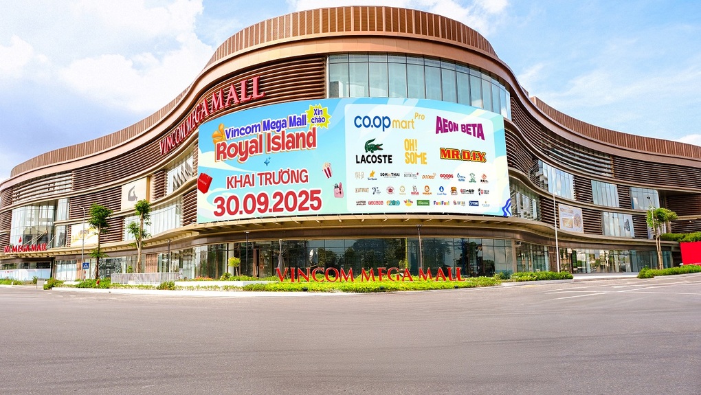 Vincom Mega Mall Royal Island khai trương vào ngày 30/9 - 1 Vincom Mega Mall Royal Island khai trương vào ngày 30/9 - 1