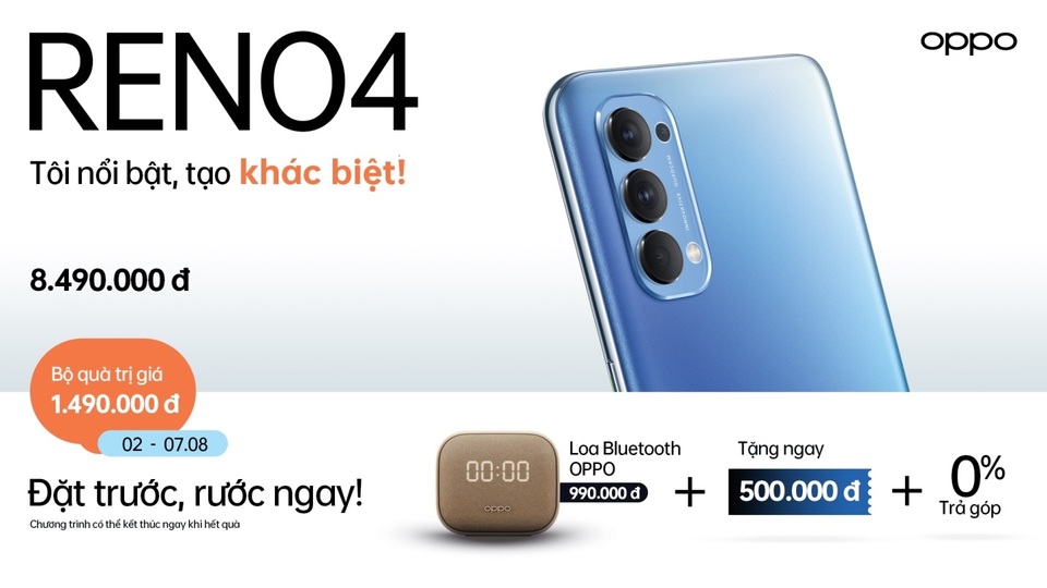 OPPO Reno4 Reno4 Pro bất ngờ có giá cực tốt, khuấy động thị trường smartphone - 2 OPPO Reno4 Reno4 Pro bất ngờ có giá cực tốt, khuấy động thị trường smartphone - 2