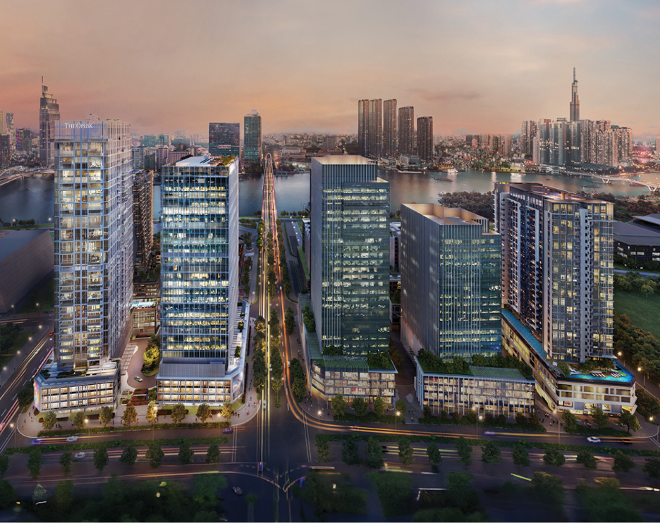 ការផ្គត់ផ្គង់ទាបធ្វើឱ្យអចលនទ្រព្យប្រណិតនៅកណ្តាលក្រុង Thu Thiem មានតម្លៃកើនឡើង - ១ Nguồn cung ít khiến bất động sản hạng sang tại trung tâm Thủ Thiêm tăng giá trị - 1