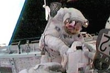 Phi hành gia Discovery “dạo bộ” ngoài không gian