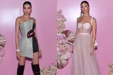 Phạm Hương dự tiệc cùng dàn sao đình đám Hollywood