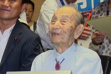 Người đàn ông già nhất thế giới đã qua đời ở tuổi 112 tại Nhật