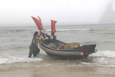 Giáp Tết Nguyên đán, ngư dân vùng bãi ngang vươn khơi chuyến cuối năm