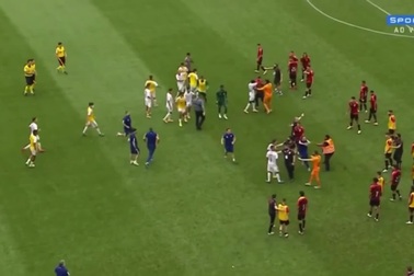 9 cầu thủ U17 Brazil bị đuổi sau khi đánh nhau túi bụi ở trận chung kết