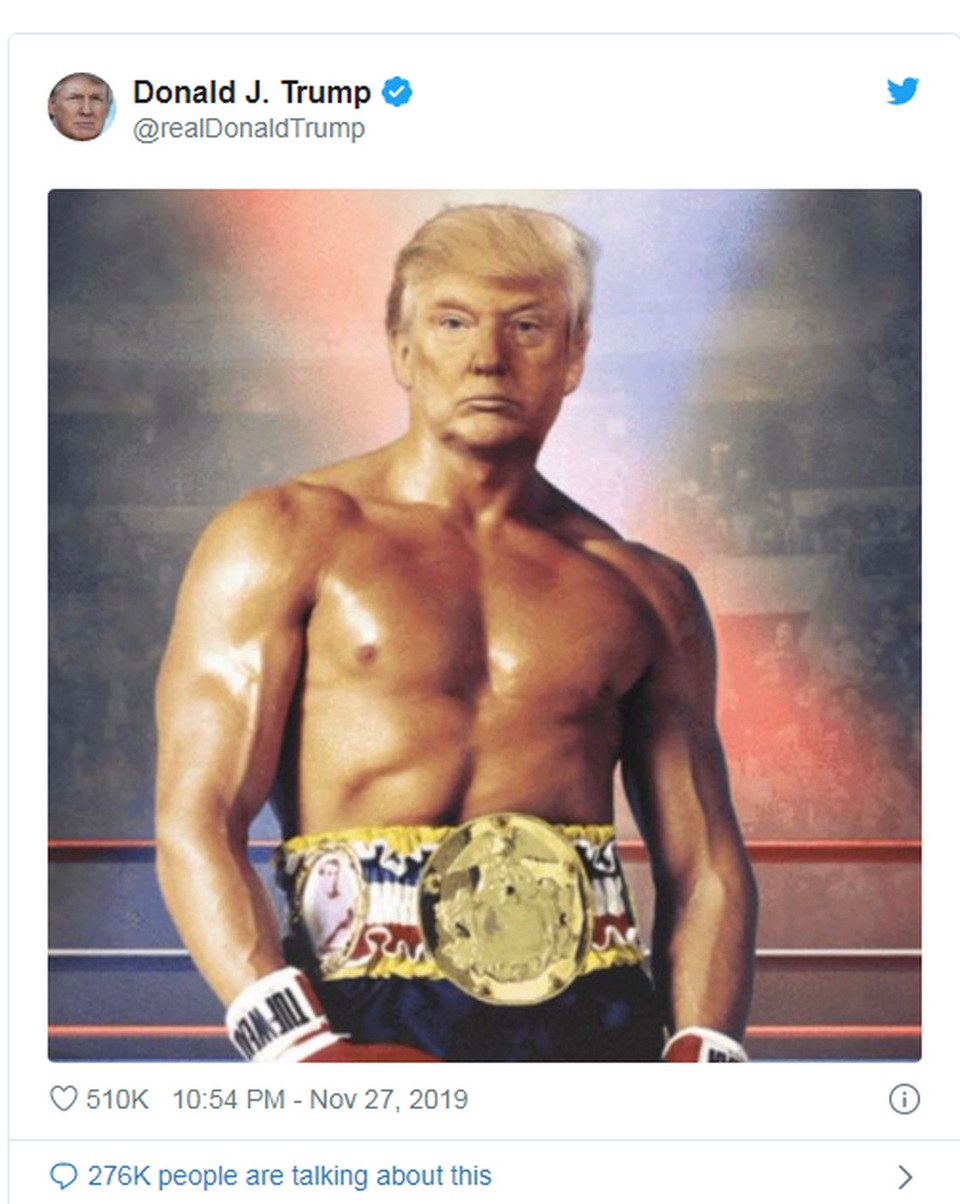 Ảnh ghép ngực trần của ông Trump gây xôn xao  - 1 Ảnh ghép ngực trần của ông Trump gây xôn xao  - 1