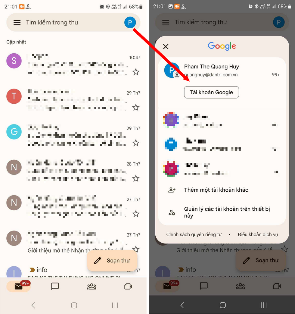 Hướng dẫn cách kiểm tra hộp thư Gmail có bị xâm nhập trái phép hay không - 6 Hướng dẫn cách kiểm tra hộp thư Gmail có bị xâm nhập trái phép hay không - 6
