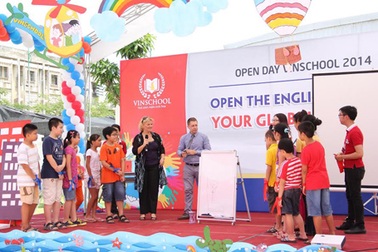 Phát triển Kỹ năng sống và vui học Tiếng Anh cùng Trại Hè Vinschool 2014