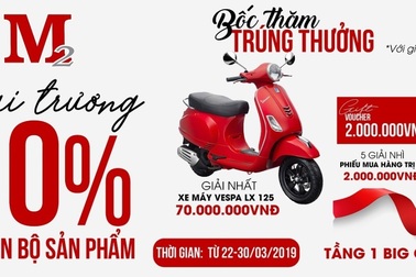 Siêu thị thời trang M2 sẵn sàng có mặt tại Hải Phòng