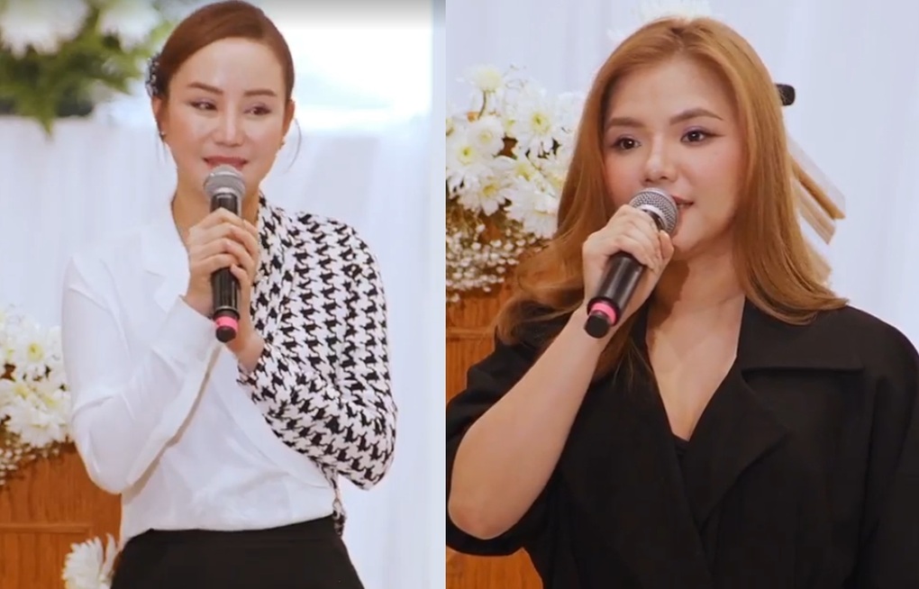 Vợ Đức Tiến lộ vẻ tiều tụy, bật khóc trong tang lễ của chồng ở Mỹ - 2 Vợ Đức Tiến lộ vẻ tiều tụy, bật khóc trong tang lễ của chồng ở Mỹ - 2