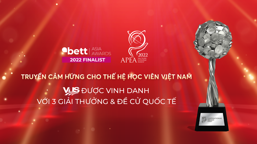 Truyền cảm hứng thông qua giáo dục, VUS nhận 3 giải thưởng và đề cử quốc tế - 1 Truyền cảm hứng thông qua giáo dục, VUS nhận 3 giải thưởng và đề cử quốc tế - 1