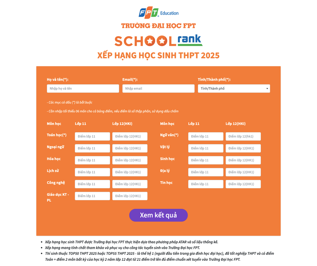 SchoolRank - 1로 당신의 능력을 발휘하고 미래를 정복하세요 Định vị năng lực, chinh phục tương lai với SchoolRank - 1