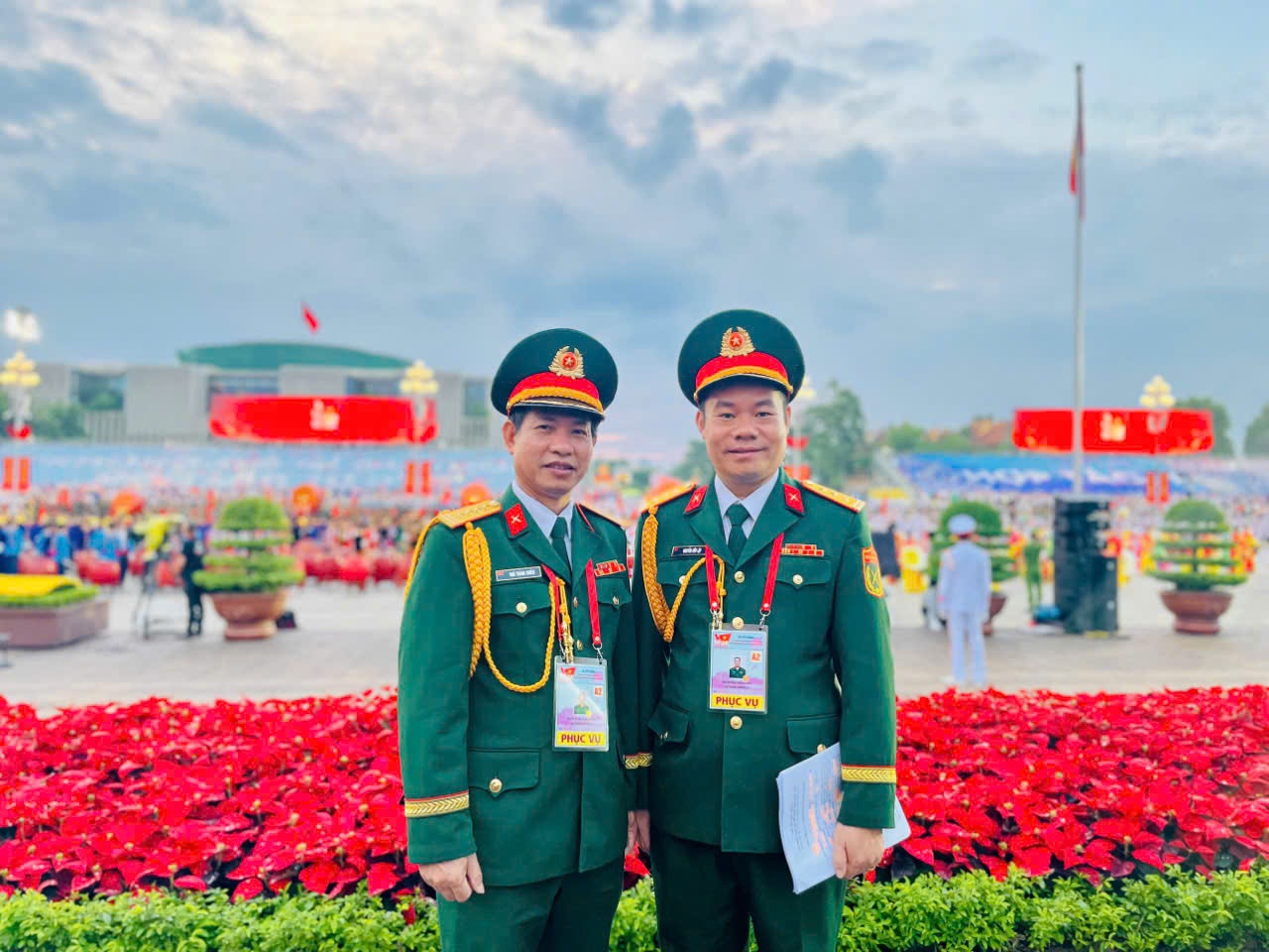 Điều ít biết về nam Thượng tá là tổ trưởng tổ thuyết minh đại lễ A80 - 2