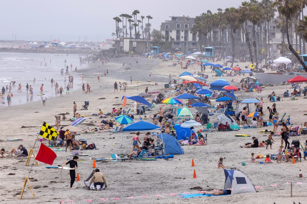 Nắng nóng như tận thế càn quét bờ tây nước Mỹ - 1 Nắng nóng như tận thế càn quét bờ tây nước Mỹ - 1