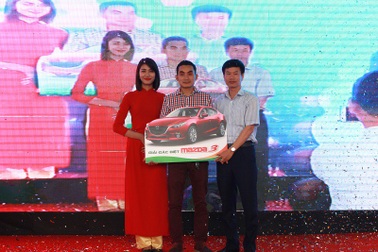 Mua căn hộ An Bình City bốc thăm Mazda CX5