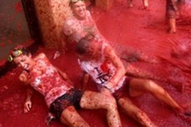 “Cuộc chiến cà chua” lớn nhất thế giới tại Tây Ban Nha