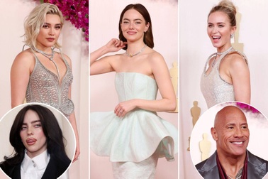 Emma Stone khoe vai trần gợi cảm trên thảm đỏ Oscar 2024