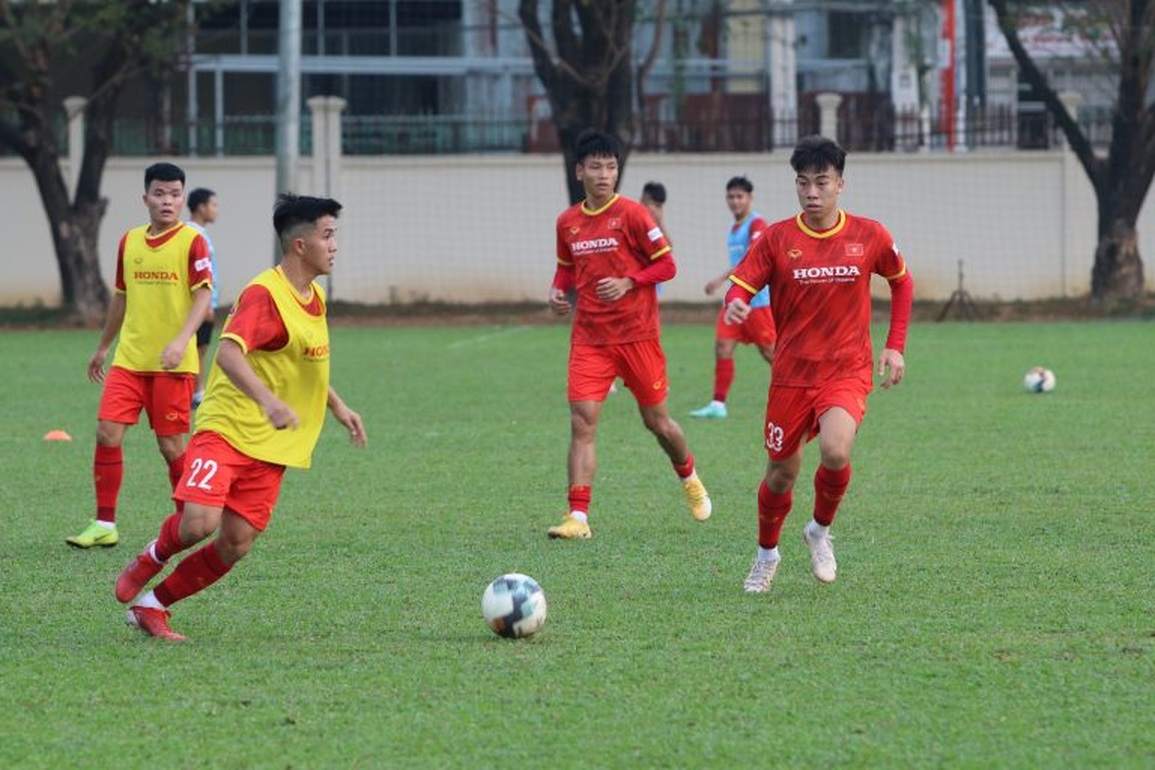 U23 Việt Nam tập buổi đầu ở Campuchia, sẵn sàng đấu Thái Lan - 3 U23 Việt Nam tập buổi đầu ở Campuchia, sẵn sàng đấu Thái Lan - 3