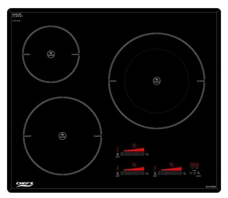 Bếp từ Chef's EH-IH555 chất lượng châu Âu, giá chỉ 12.9 triệu đồng