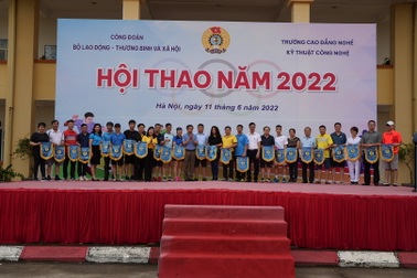 Khai mạc hội thao công đoàn Bộ Lao động - Thương binh và Xã hội