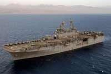 Tàu hải quân Mỹ ở Jordan bị tên lửa tấn công