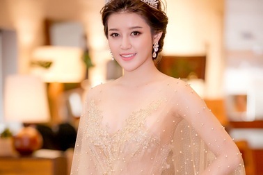 Huyền My đại diện Việt Nam dự thi Hoa hậu Hoà bình Quốc tế 2017