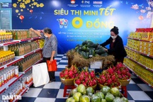 Siêu thị 0 đồng phục vụ người lao động khó khăn tại TPHCM sắm Tết