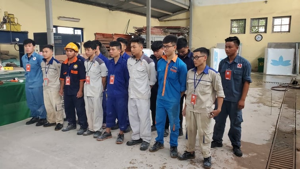 Kỳ thi kỹ năng nghề Quốc gia: Thợ nghề trẻ quyết liệt so tài - 2 Kỳ thi kỹ năng nghề Quốc gia: Thợ nghề trẻ quyết liệt so tài - 2