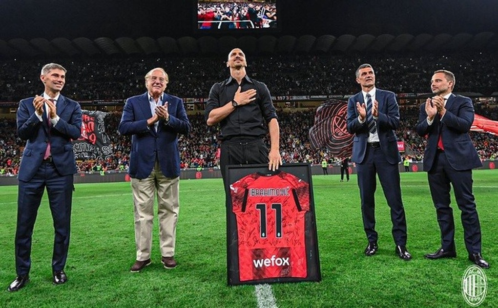 Ibrahimovic giải nghệ ở tuổi 41 trong ngày AC Milan thắng vòng cuối Serie A - 1 Ibrahimovic giải nghệ ở tuổi 41 trong ngày AC Milan thắng vòng cuối Serie A - 1