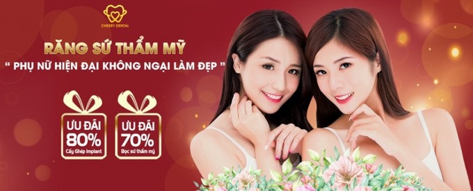 Nha khoa Quốc tế Cheery Dental: Dịch vụ nha khoa an toàn, chuyên nghiệp.